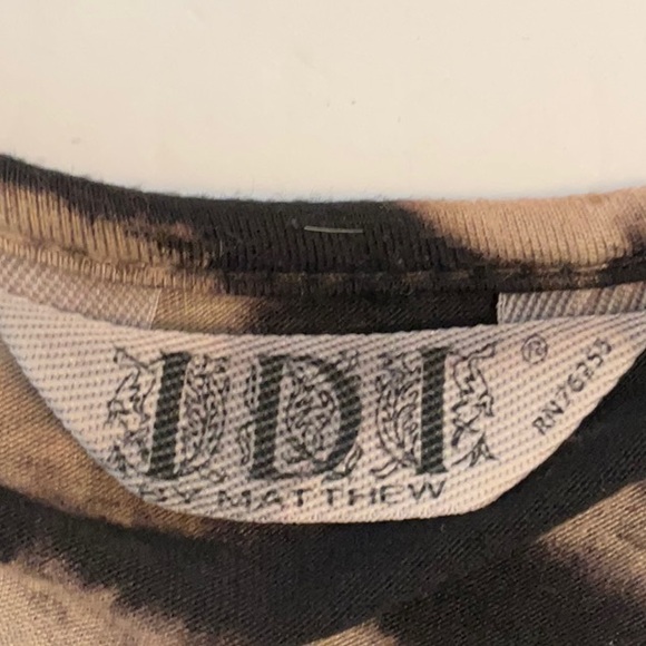 IDI BY MATTHEW SHORT SLEEVES ASYMMETRICAL TSHIRT NWOT - Picture 4 of 4